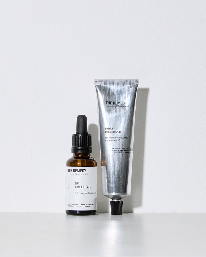 The ultimate hydration duo: why you need to combine 5HA Concentrate and Hydra+ Moisturizer